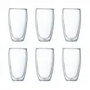 4560-10-12 Набір склянок із подвійними стінками 0,45 л, 6 шт PAVINA Bodum