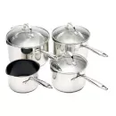 143112 CV Набір каструль із нержавіючої сталі 4 одиниці KitchenCraft Kitchen Craft