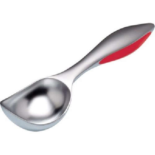 174161 CW Ложка для морозива з червоною ручкою