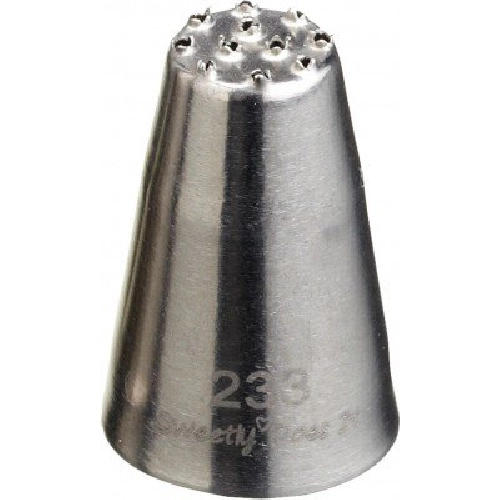 454256 SDI Насадка на кондитерський шприц із нержавіючої сталі маленька Трава/шерсть 10мм