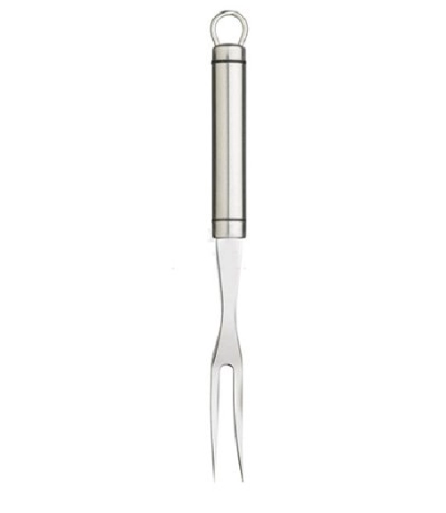 117212 KCP Вилка для м`яса маленька з нержавіючої сталі з короткою ручкою