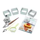 445612 SDI Набір кулінарний Jane Asher квадратний 9 одиниць (з рецептами) Kitchen Craft Kitchen Craf