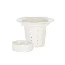 387182 Чайне ситечко з кришкою CREMA tescoma