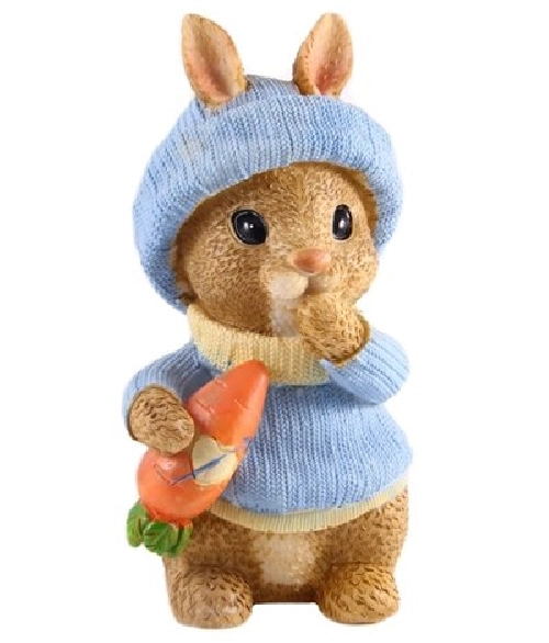 11-6240М Статуетка Кролик хлопчик/морква PDL