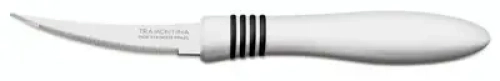 23462/283 COR & COR ножів томатних 76 мм 2 шт. біла ручка TRAMONTINA