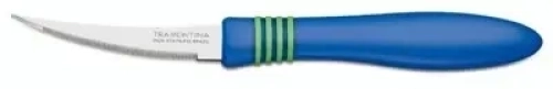 23462/213 COR & COR ножів томатних 76 мм 2 шт. синя ручка TRAMONTINA