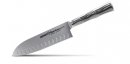 SBA-0093 Нож кухонный Samura Bamboo Сантоку, AUS-8