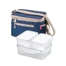 892245-3 Термосумка FRESHBOX, з 3 контейнерами, синя tescoma -892245