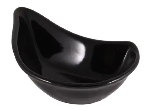CR606017F650A0000001ACD1 блюдо крапля чорне глянець 17 см Keramika