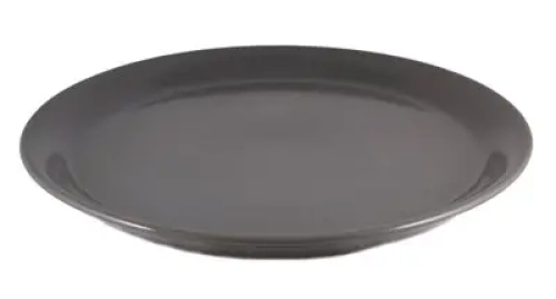 PT022028F617A0000000A5TB Тарілка обідня темно-сіра глянець 28 см Keramika