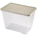 4685 Ящик пластиковий з кришкою 80л, 60х40х43см Heidrun Intrigobox