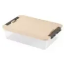 4603 Ящик пластиковий з кришкою 9л, 40х29х11см Heidrun Intrigobox