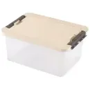 4604 Ящик пластиковий з кришкою під ліжко 14л, 40х29х18см Heidrun Intrigobox