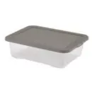 4682 Ящик пластиковий з кришкою під ліжко 18л, 43х33х18см Heidrun Intrigobox