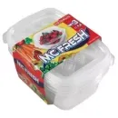 1809 Ємності для зберігання прямокутні 1,2 л, 3шт Heidrun McFresh