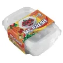 1808 Ємності для зберігання прямокутні 0,9 л, 3шт Heidrun McFresh
