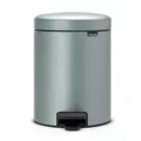 112942 Сміттєвий бак з педаллю NewIcon 5л (м`ятний металік) Brabantia
