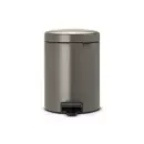 112683 Сміттєвий бак з педаллю NewIcon 5л (платиновий) Brabantia