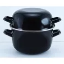 AR0523 Каструля Ardesto для мідій 2.3л, чорна, емальована