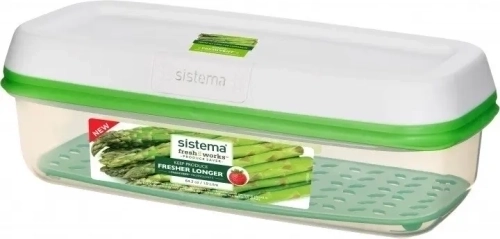 53115 Контейнер для зберігання овочів/фруктів/ягід 1,9 л FRESHWORKS Sistema