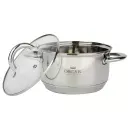 Каструля OSCAR CHEF 20 см 3.6 л з кришкою OSR-2000-20 n OSR-2000-20 n