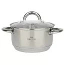 Каструля OSCAR CHEF 22 см 4.6 л з кришкою OSR-2000-22 n OSR-2000-22 n