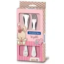 Столові прилади TRAMONTINA BABY Le Petit pink X2 пр. 66973 015 66973 015