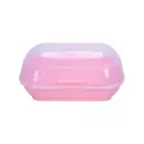 Хлiбниця VIOLET HOUSE 0720 PINK з кришкою 40*27*48 см 0720 PINK c крыш. 40*27*48 см