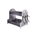 VIOLET HOUSE 0414 Ажур METAL сушарка для посуди 28*40*38 см 0414 Ажур METAL сушка д посуды.