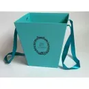 W9223 TURQUOISE BOX Flowers - 12134203