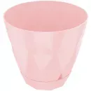 Горщик для квітів VIOLET HOUSE 0199 PRIZMA PINK із внут.зливом води 3 л. (0199 PRIZMA PINK д квітів 