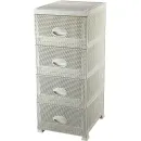 Комод VIOLET HOUSE 1004 Віолетта White 37*45*90 см (1004 Виол WH 37*45*90 см)