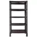 Етажерка д взуття VIOLET HOUSE 0733 Роттанг Гелакси BLACK 30*52*96 см (VIOLET HOUSE 0733 Роттанг Гел