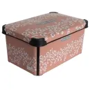 Контейнер Violet House 0647 Decor Powder Flower 10 л (6832639) 0647 DECOR POWDER FLOWER с кр. 1
