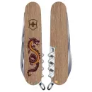 Складаний ніж Victorinox SPARTAN ZODIAC 3D Дерев'яний дракон 1.3603.7.Z3310h Vx13603.7_Z3310h