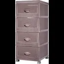 Комод VIOLET HOUSE 1004 Віолетта CAPPUCHINO 37*45*90 см 