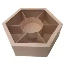 W2647 CREAM менажниця - 12152373