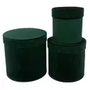 W2907 Набор 3 шт VELVET GREEN кр - 12152392
