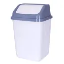 Корзина д сміття VIOLET HOUSE 0099 WHITE -GREY с кр.20 л (0099 WHITE -GREY с кр.20 л)