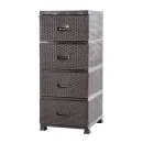 Комод VIOLET HOUSE 0357 Роттанг COFFEE 38*45*90 см (0357 Рот COF 38*45*90 см)