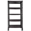 Етажерка д взуття VIOLET HOUSE 0733 Роттанг Гелакси BLACK 30*52*96 см (0733 Роттанг Гелакси BLACK) V