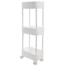 Етажерка VIOLET HOUSE 6020 Honeycomb 3 пол. WHITE 17*27*73 см