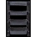 Етажерка VIOLET HOUSE 0761 Роттанг Эко Grey 4-х ярусна