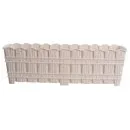 Горщик для квітів VIOLET HOUSE 1062 BAMBOO WHITE з дренажем 65 см 