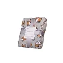 Плед Ardesto Flannel, 160х200см, 100% поліестер, коргі ART0109PB