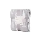 Плед Ardesto Christmas Flannel, 160х200см, 100% поліестер, ялинки ART0110PB