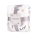 Плед Ardesto Flannel, 160х200см, 100% поліестер, лінивці ART0115PB