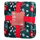 Плед Ardesto Christmas Flannel 160х200см, 100% поліестер, солодке какао ART0116PB