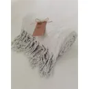 Плед Ardesto Chenille 140х190см, 100% поліестер, сірий світлий ART0201CH