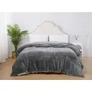 Покривало Ardesto Delicate 200х220см, 100% поліестер, сірий світлий ART0206DE